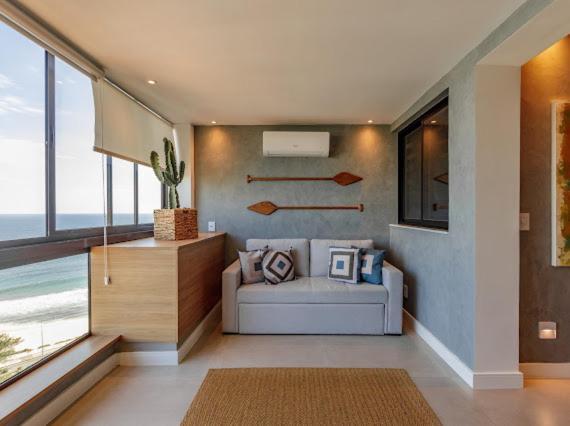 Apartamento Luxuoso Apto Na Beira Do Mar Da Barra Da Tijuca *